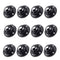 PlusRoc 12 Pack Self Adhesive 1 Inch Caster Wheels for Furniture, 28LBS Load Capacity, Low Profile Swivel Wheels