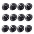 PlusRoc 12 Pack Self Adhesive 1 Inch Caster Wheels for Furniture, 28LBS Load Capacity, Low Profile Swivel Wheels