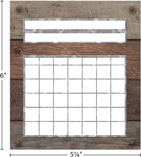 Teacher Created Resources Home Sweet Classroom Incentive Charts, Pack of 36