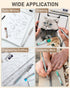 Nicpro 36PCS Blocky Gear Mechanical Pencil Set with Case, Metal Pencils for Art Drawing and Sketching
