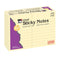 Charles Leonard Sticky Notes, 4 x 6 Inch, 100 Sheets/Pad, Yellow, 12 Pack