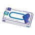 Medline FitGuard Touch Nitrile Exam Gloves, Disposable Powder-Free, Cobalt Blue, Medium, Box of 100