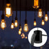 Zelphvt 4 Pcs Ceiling Hooks for Hanging Lights Black Light Hanging Hooks Metal Swag Hook for Pendant Light Hook DIY