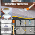 Invisible Waterproof Agent, Waterproof Insulating Sealant, Super Strong Bonding Sealant Invisible Waterproof Anti-Leakage Agent Used for Cracks and leaks, Transparent Waterproof Coating 10.5Fl
