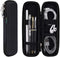 iDream365 Small Pencil Case Holder for Pencils, Hard Pen Case for Executive Fountain Pens, Ballpoint Pens - Black