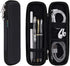 iDream365 Small Pencil Case Holder for Pencils, Hard Pen Case for Executive Fountain Pens, Ballpoint Pens - Black