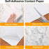 uxcell Marble Contact Paper, 15.7"x118" Self-Adhesive Peel and Stick Wallpaper for Kitchen Countertop