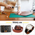 17 Pcs Round Leather Hole Punch Tool Set, 0.5-7mm Metal Hollow Punching Tools for Leather Craft