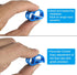 PATIKIL 2Pcs Plastic Tube Clamps, Adjustable 3/16" - 5/16" Tube OD Hose Clamp Clip for Laboratory Pinch Valve, Blue