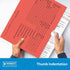 Printed Vehicle Deal Envelopes, 9x12 Deal Jackets, 100 Shrink Wrapped, Salmon