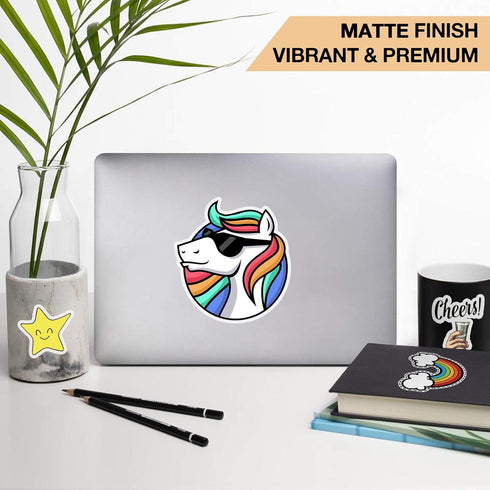 HTVRONT Printable Vinyl for Inkjet & Laser Printers, 40 Pcs Matte White Sticker Paper, 8.5"x11"
