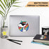 HTVRONT Printable Vinyl for Inkjet & Laser Printers, 40 Pcs Matte White Sticker Paper, 8.5"x11"
