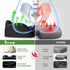 A-Pce Seat Cushion-Large Memory Foam Cushion for Office Chair-Sciatica & Lower Back & Coccyx Pain Relief-Coccyx Cushion