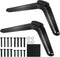 Veemoon 2Pcs TV Stand Legs Replacement, Plastic TV Stand Base Home Television Holder