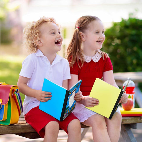 Dunzoom 6 Pack Primary Composition Notebook, K-2 with Picture Space, Pre-K Grades K-2 Primary Journal Composition Books