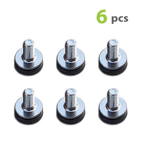 ONIPAX Pack of 6 Bike Hex Crank Arm Bolts 8mm x 15mm