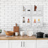4 Pcs Pegboard Cups with Hooks - 2.9 x 3.5 x 3.2 Inch Pegboard Organizer Cups for Garage, Kitchen, Office