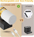 1PACK L LOHAS LED Motion Sensor Night Light, Rechargeable Battery Night Light, Cordless LED Wall Lights,Adjustment