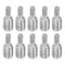 PATIKIL M3x6mm to M6x8mm Double End Threaded Stud Screw Bolt - 10 Pack 304 Stainless Steel Rod Bolts for Furniture