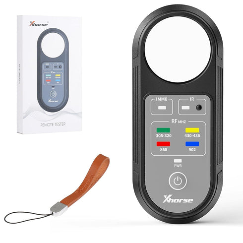 Xhorse Remote Key Frequency Tester Tool, 2024 XDRT20 Remote Tester 315/433/868/902Mhz Infrared Signal Detection, Key