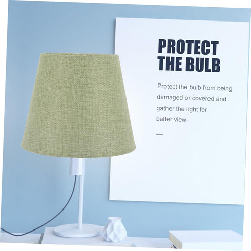 E14 SHERCHPRY Barrel Fabric Lampshade, Tabletop Lamp Shade, Light Shade, Decorative Light Cover for Table Lamp