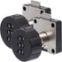 2Pcs 3-Digit Combination Cabinet Locks with Password Security for File Cabinets and