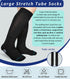 Aisesine 2 Walking Boot Sock Replacement Extra-Wide Knee High Socks for Foot Brace,Fracture Boot Men & Women Pairs