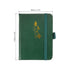 PATIKIL A7 Pocket Notebook, 2 Pack 100 Sheets 80 Gsm Thick Lined Paper 4.3x3.1 Hardcover Mini Memo Pads for Business Office, Dark Green