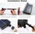 8 (3V) Delaman Solar Battery Box for LED String Lights, Outdoor String Lights Control Panel with DC Charging Remote