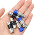 Taiss Coax Cable Crimper Tool Kit, 20 PCS F Style RG59 RG6 Compression Connectors, Coaxial Cable Stripper