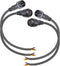Waterproof Connectors 3 Wire, 12AWG Male Female Plug LED Connector with 3Pin Extension Cable