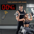 Countdown 5 Dimmer (10.2" Soobest Digital Wall Clock with Seconds for Gym, Remote Timer Large LED Display Red)