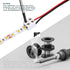 25 Pack Solderless White LED Tape Light Connectors, 2 Pin 10mm Connector with Screwdriver