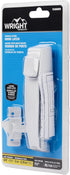 Wright Products V398WH Tie-Down Push Button Handle, 1-1/2 Inch, White