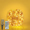 SenLuKit Copper Wire Fairy Lights Waterproof Plug in Christmas String Lights with
