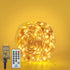 SenLuKit Copper Wire Fairy Lights Waterproof Plug in Christmas String Lights with