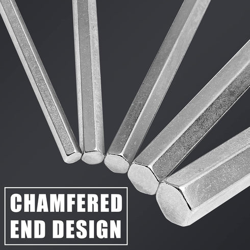 4mm Hex Key Wrench, Allen Key Replacement, Small Hex Wrench for Repairing Bike and Furniture (10Pcs)