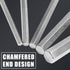 4mm Hex Key Wrench, Allen Key Replacement, Small Hex Wrench for Repairing Bike and Furniture (10Pcs)