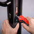 HAUTMEC Heavy Duty Folding Utility Knife with Integrated Screwdrivers, Box Cutter, Zinc Alloy Housing, 3 Extra Sharp