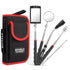 DIYSELF Magnetic Pickup Tool, Telescoping Magnet Stick, LED Flashlight, Flexible Magnetic Pickup