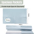 GNL Heavy Duty Plastic Folders with Pockets, 10 Pack, Muted Pastel Colors, Letter Size for School and Office