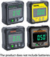 budebuse 2 Digital Bubble Level with Strong Magnetic Base, LED Display Angle Viewfinder for Precision Calibration