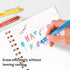 Erasable Gel Pens - 15 Colors Retractable Fine Point Pens for Drawing, Writing, and Crossword Puzzles
