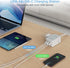 TESSAN Small Flat Plug Power Strip, Ultra Thin Extension Cord with 3 USB Wall Charger, 3 Outlets Mini Charging Station