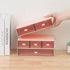 Ykpokir Stackable Desktop Organizer with Drawers, 3 Tier Desk Storage Organizers, Plastic Makeup Storage Accessories,
