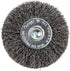 Forney 60015 Wheel Brush, 2-1/2-Inch Coarse Crimped Wire with 1/4-Inch Shank