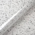 Gray White Terrazzo Contact Paper, 88" X 16" Peel and Stick Adhesive Wallpaper for Kitchen Countertop, Cabinet, Dresser