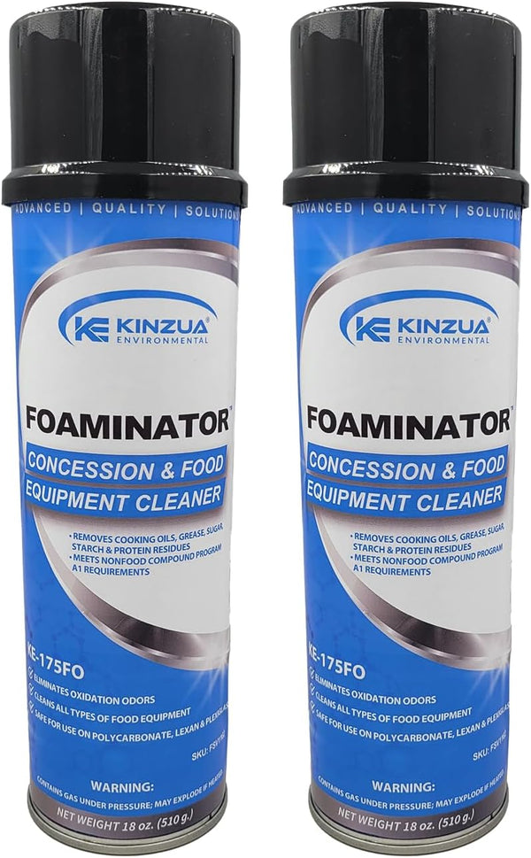 KINZUA ENVIRONMENTAL Foaminator, Concession & Food Equipment Cleaner, Heavy Duty Popcorn Machine