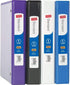 Staples 580931 1-Inch Standard Mini View Binder, 5-1/2-Inch x 8-1/2-Inch, Round Rings, White