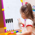 Magnetic Dry Erase Markers Whiteboard Erase Marker with Erasers Cap for School and Office, Black (60 Pieces)
